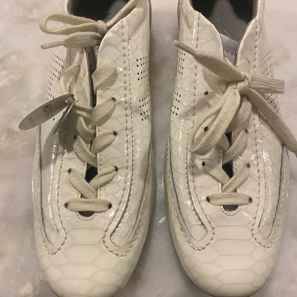 NWOT Hogan leather trainers / sneakers. made in Italy - Picture 5 of 12
